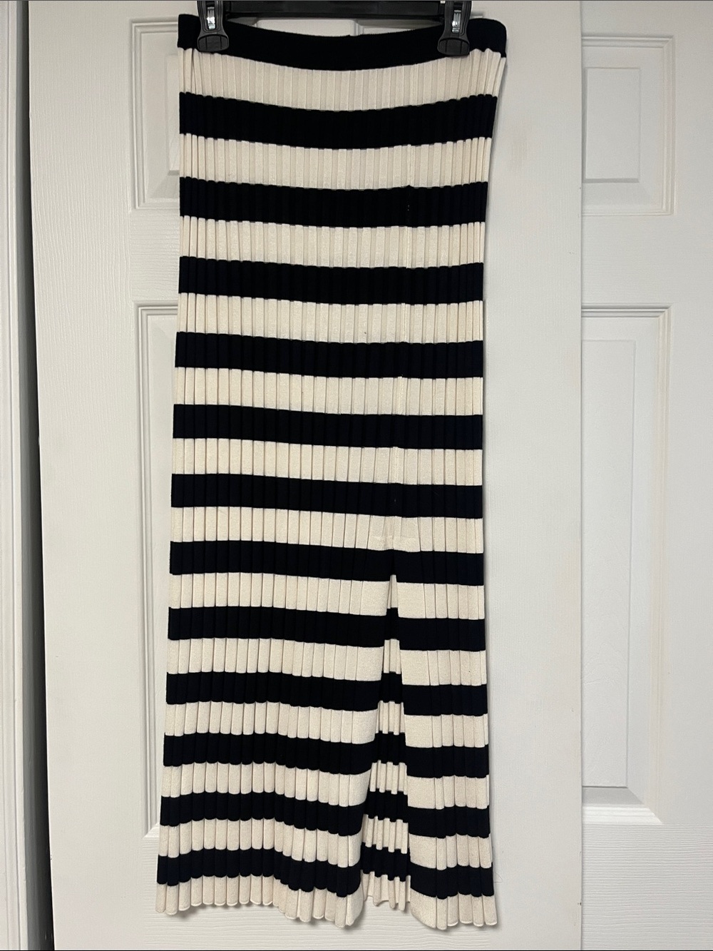 a new day Knit Striped Maxi Skirt